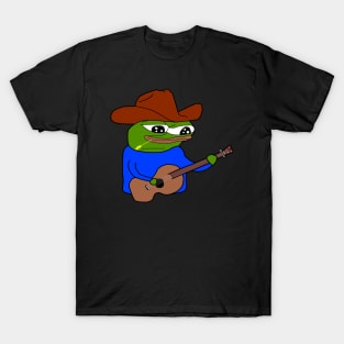 Cowboy Pepe Playing Guitar T-Shirt